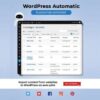 Interfaz de WordPress Automatic con lista de campañas para autopost, destacando el WordPress Automatic Plugin AI Content Generator