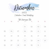 Calendario de Marketing Diciembre 2022