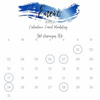 Calendario de Marketing Enero 2022