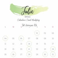 Calendario de Marketing Julio 2022