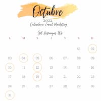 Calendario de Marketing Octubre 2022