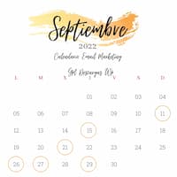 Calendario de Marketing Septiembre 2022