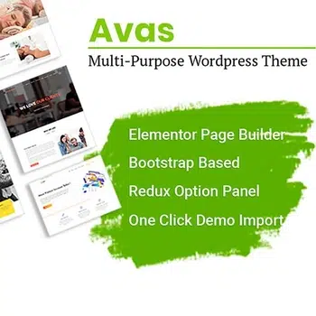 Avas Elementor MultiPurpose WordPress Theme