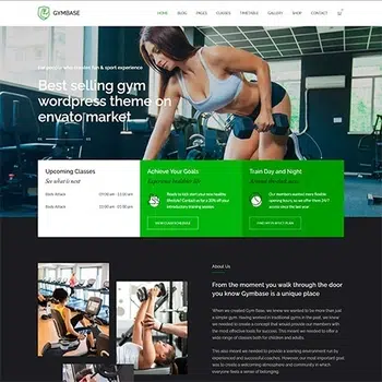 GymBase Gym Fitness WordPress Theme