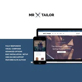 Mr. Tailor eCommerce Theme for WooCommerce