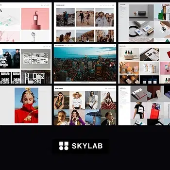 Skylab Responsive Creative Portfolio Theme