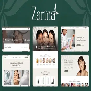 Gpl Descargas WordPress Plugins y Temas Premium Zarina Plastic Surgery WordPress Theme