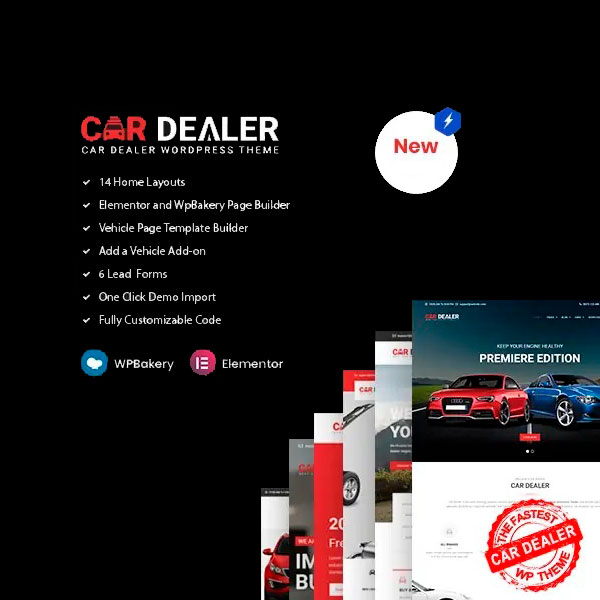 Car Dealer Automotive Responsive WordPress Theme