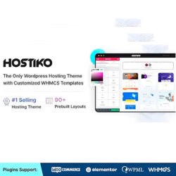 Hostiko Hosting WordPress & WHMCS Theme