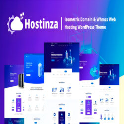 Hostinza Whmcs Web Hosting WordPress Theme