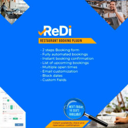 ReDi Restaurant Booking plugin for WordPress