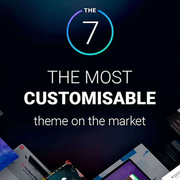 The7 Website Building Toolkit Theme