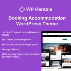 WP Rentals Booking Accommodation Theme