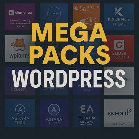 Mega packs WordPress