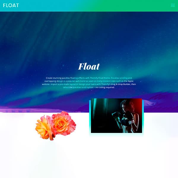 Themify Float Theme